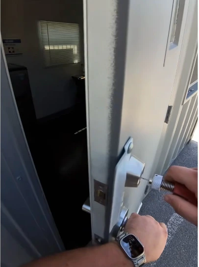 After - rekeying complete